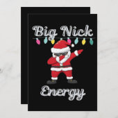 Grote Nick Energie Kaart (Voorkant / Achterkant)