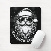 Grote Nick Energie Kerstman Grappige Kerstmis Xmas Muismat (Met muis)