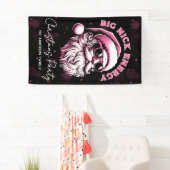 Grote Nick Energie Kerstman Grappige Kerstmis Xmas Spandoek (Insitu)