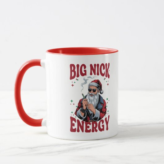 Grote Nick Energie Mok (Links)