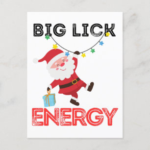 Grote nick energie, ondeugend, Sinterklaas, Sint-N Briefkaart