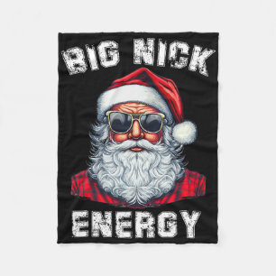 Grote Nick Energie Pret Kerstman Kerstmis 4 Fleece Deken
