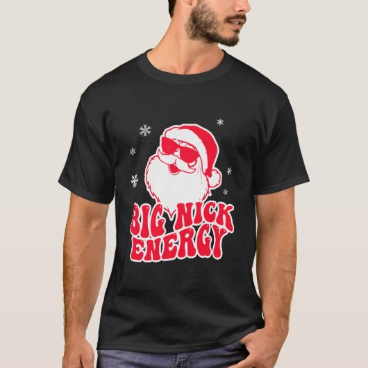 Grote Nick Energie Rendier T-shirt (Voorkant)