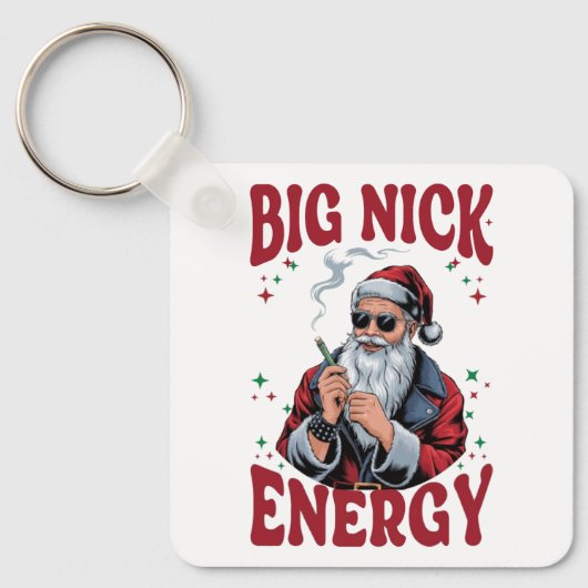Grote Nick Energie Sleutelhanger (Voorkant)