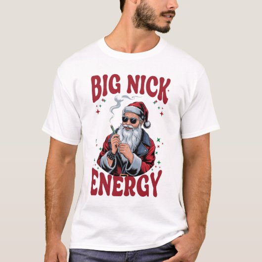 Grote Nick Energie T-shirt (Voorkant)