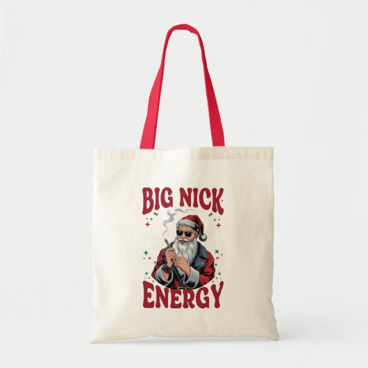Grote Nick Energie Tote Bag (Voorkant)