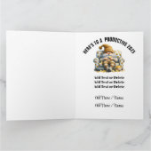 GROTE Nieuwjaar, verjaardag, etc. Kaart (Binnen)