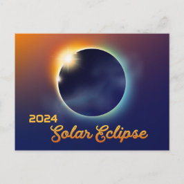 Grote Noord-Amerikaanse Total Solar Eclipse Party Uitnodiging Briefkaart