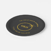 Grote Noord-Amerikaanse totale zonsverduistering 0 Papieren Bordje (Gekanteld)