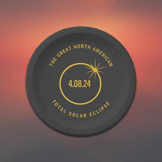 Grote Noord-Amerikaanse totale zonsverduistering 0 Papieren Bordje
