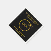 Grote Noord-Amerikaanse totale zonsverduistering 0 Servet (Hoek)