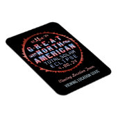 Grote Noord-Amerikaanse Zonsverduistering 8 april  Magneet (Rechterzijde)