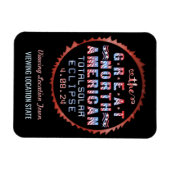 Grote Noord-Amerikaanse Zonsverduistering 8 april  Magneet (Horizontaal)