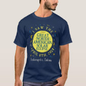 Grote Noord-Amerikaanse Zonsverduistering Apr 2024 T-shirt (Voorkant)