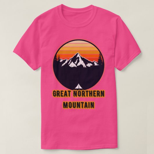 Grote Noordelijke Berg T-shirt (Design voorkant)