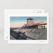 Grote Noordelijke Spoorweg Depot 2 Briefkaart (Voorkant / Achterkant)