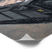 Grote Noordelijke Spoorweg Depot 2 Poster (Hoek)