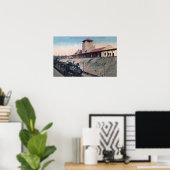 Grote Noordelijke Spoorweg Depot 2 Poster (Thuiskantoor)