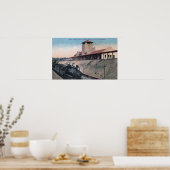 Grote Noordelijke Spoorweg Depot 2 Poster (Keuken)