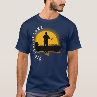 Grote Noorwegen Lake Vist Michigan Sunrise T-shirt