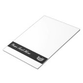 Grote Note Pad optocht kroon Notitieblok (Schuin)