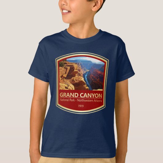 Grote NP Canyon (PF1) T-shirt (Voorkant)