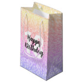 Grote Nummer Mandala Verjaardag Gift Bags Klein Cadeauzakje (Voorkant Gekanteld)