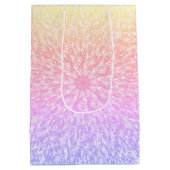 Grote Nummer Mandala Verjaardag Gift Bags Medium Cadeauzakje (Achterkant)