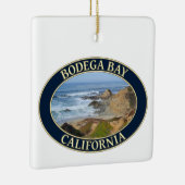 Grote Oceaan bij Bodega Bay, Californië Keramisch Ornament (Rechts)