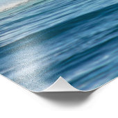 Grote oceaan in de Stille Oceaan: verticale foto Afdruk (Hoek)