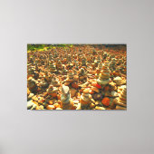 GROTE OCEAAN STENEN 32x48 Canvas Afdruk (Voorkant)