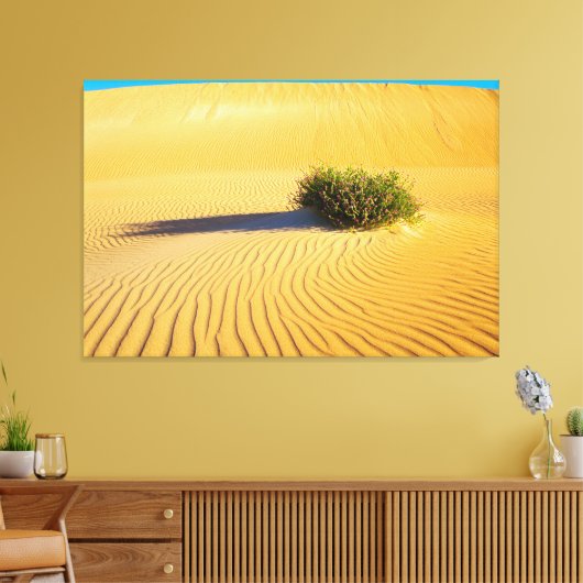 GROTE OCEAANDUINEN 32x48 Canvas Afdruk (Insitu (Woonkamer))
