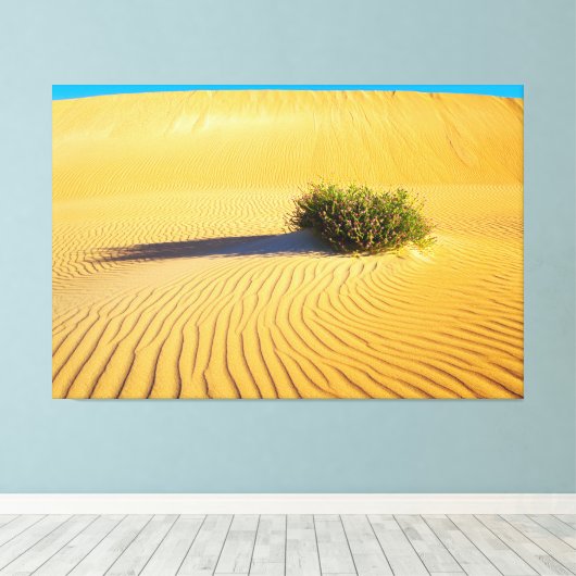 GROTE OCEAANDUINEN 40x60 Canvas Afdruk (Insitu (Houten vloer))