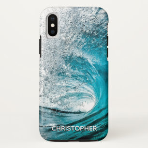 Grote oceaangolfslag om je naam toe te voegen Case-Mate iPhone case