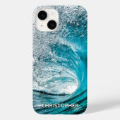 Grote oceaangolfslag om je naam toe te voegen Case-Mate iPhone case (Achterkant)