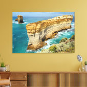 GROTE OCEAANKLIFFEN 40x60 Canvas Afdruk (Insitu (Woonkamer))