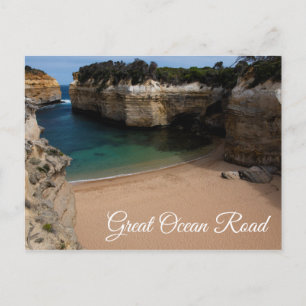 Grote Oceaanweg Loch Ard Gorge Strand Australië Briefkaart