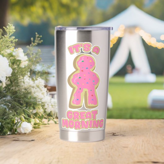 Grote Ochtend Donut Meeple Board Game Art Geïsoleerde Drinkbeker (Huwelijk)