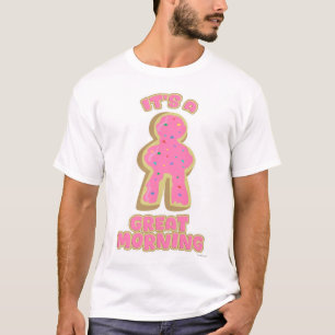 Grote Ochtend Donut Meeple Board Game Art T-shirt