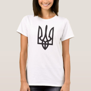 Grote Oekraïense trident (Tryzub) T-Shirt