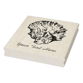 Grote oester Napkin Stamp Rubberstempel