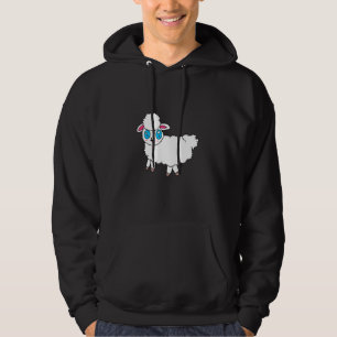 Grote Ogen Schapen Trui Hoodie