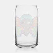 GROTE OGEN & VLINDER BLIKVORM GLAS (Achterkant)