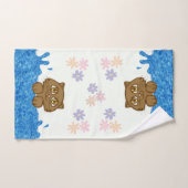 Grote Ogige Kat in Badwater Bad Handdoek (Handdoek)