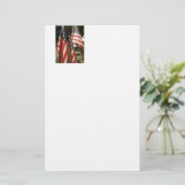 Grote olievlag. briefpapier (Staand voorkant)