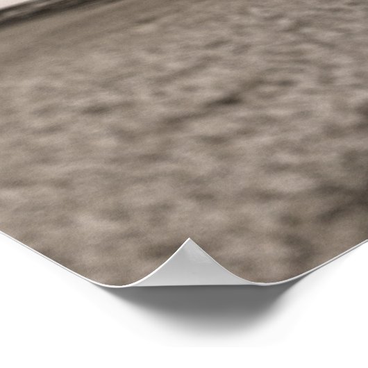 Grote olifant Poster afdrukken (Hoek)