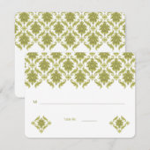 Grote Olijfwiel - Draagtafel Kaart (Voorkant / Achterkant)