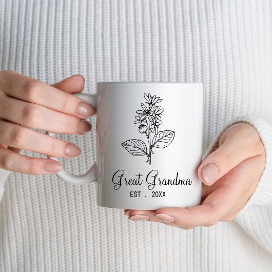 Grote Oma 2024 Nieuwe Grote Oma Wildflower Koffiemok