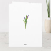 Grote Oma 4 Foto Lente Bloemen Verjaardag Kaart (Achterkant)