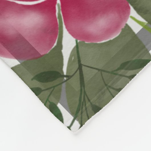 Grote oma Custom Kind foto's Fleece Deken (Hoek)